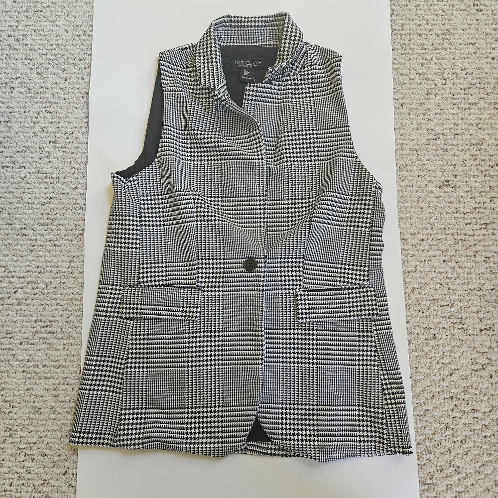 Rachelle Zoe Blazer Vest Women's size